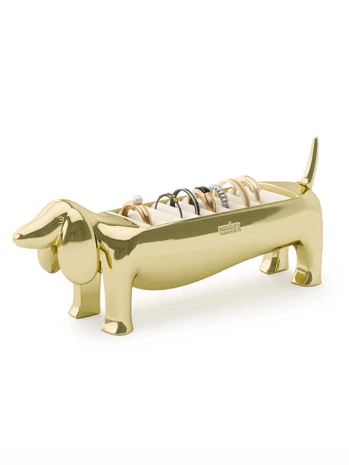 Umbra Ringhalter Messing Hund