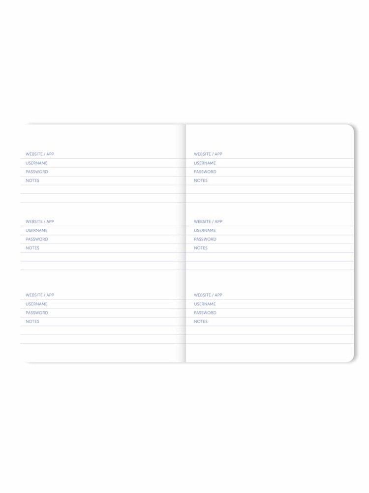 ein jornales Passwort Journal