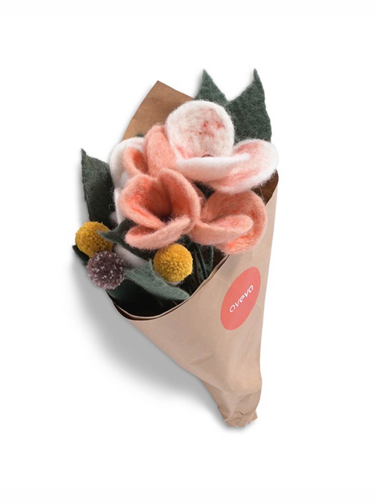 Aveva Filzblüten fairetrade