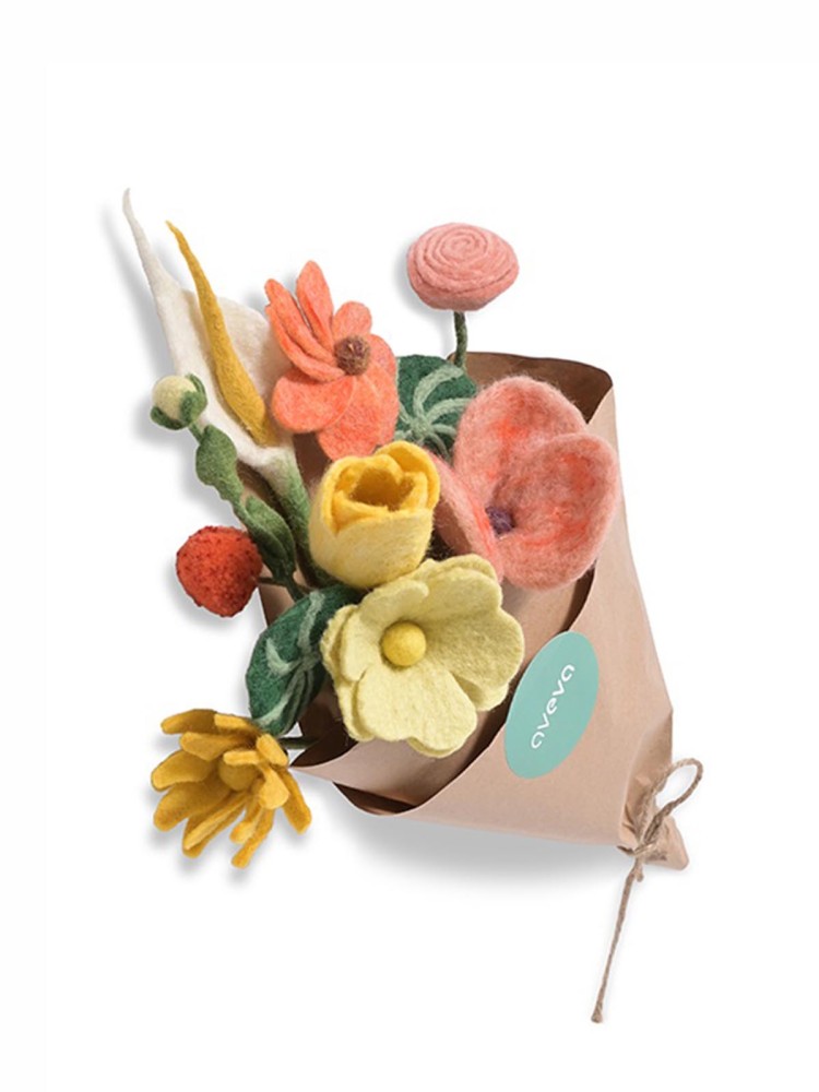 Aveva Filzblüten fairetrade