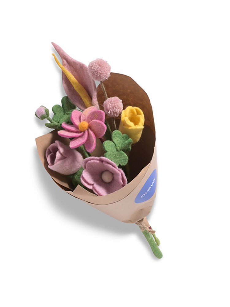 Aveva Filzblüten fairetrade