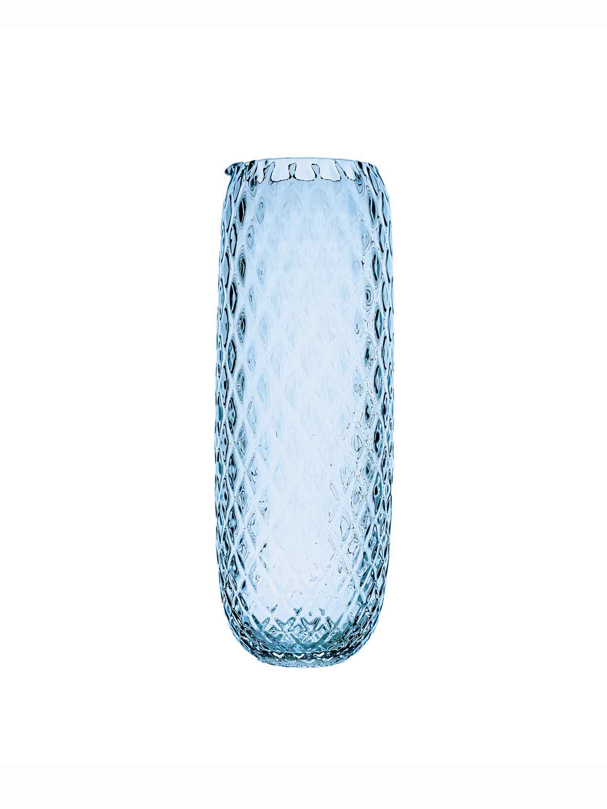 Anna von Lipa carafe Harlekin 700 ml blauer Rauch