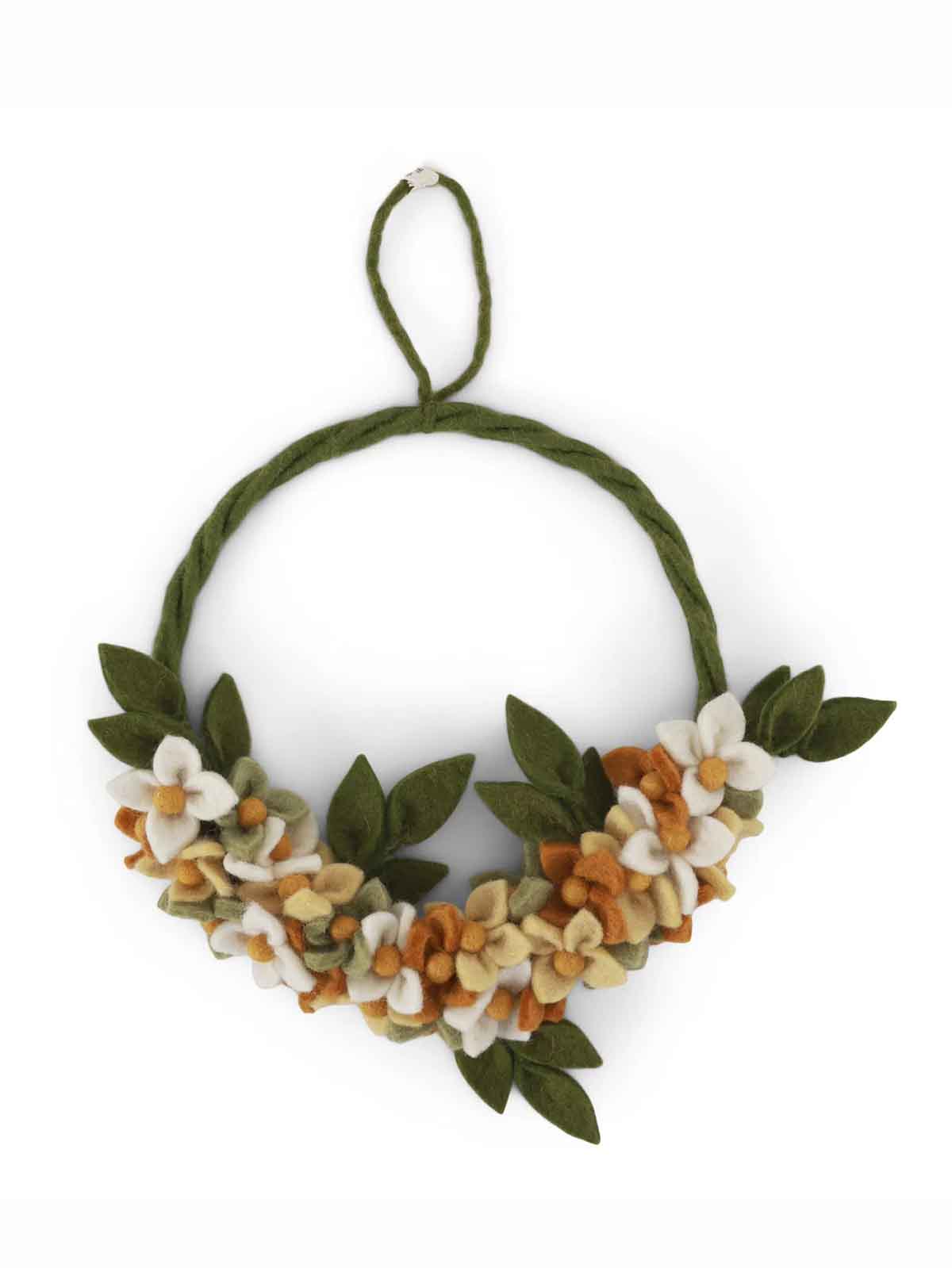 Roggen des unteren Kranzes sif Wolle Ornamente für Ostern -