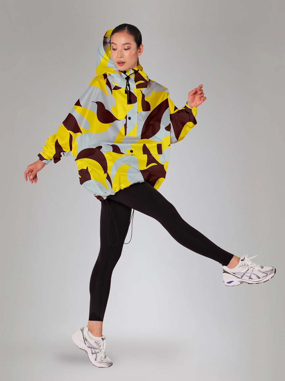 regenkiss anorak aus recyceltem Kunststoff und 100% wasserdicht