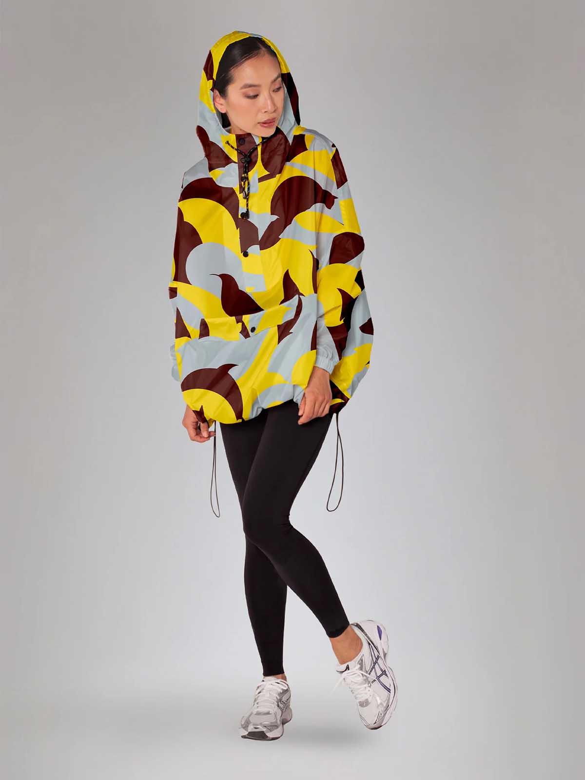 regenkiss anorak aus recyceltem Kunststoff und 100% wasserdicht
