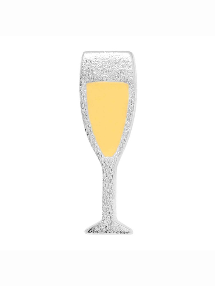 Lulu Copenhagen Ohrringe Champagnergläser in Gold und Silber