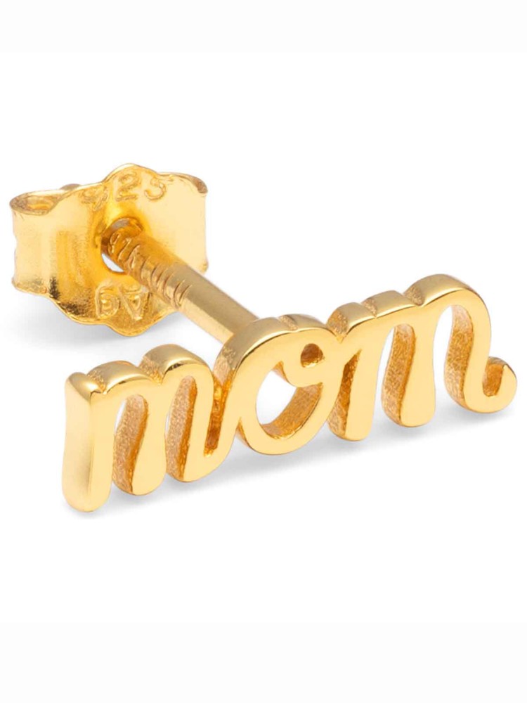 Lulu Copenhagen Ohrringe in Silber und Gold mit Mama