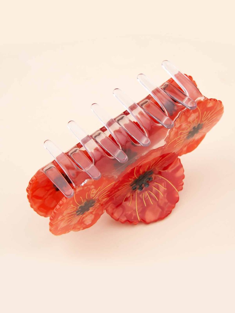 cu ou ou suzette große Haare Clip Mohn