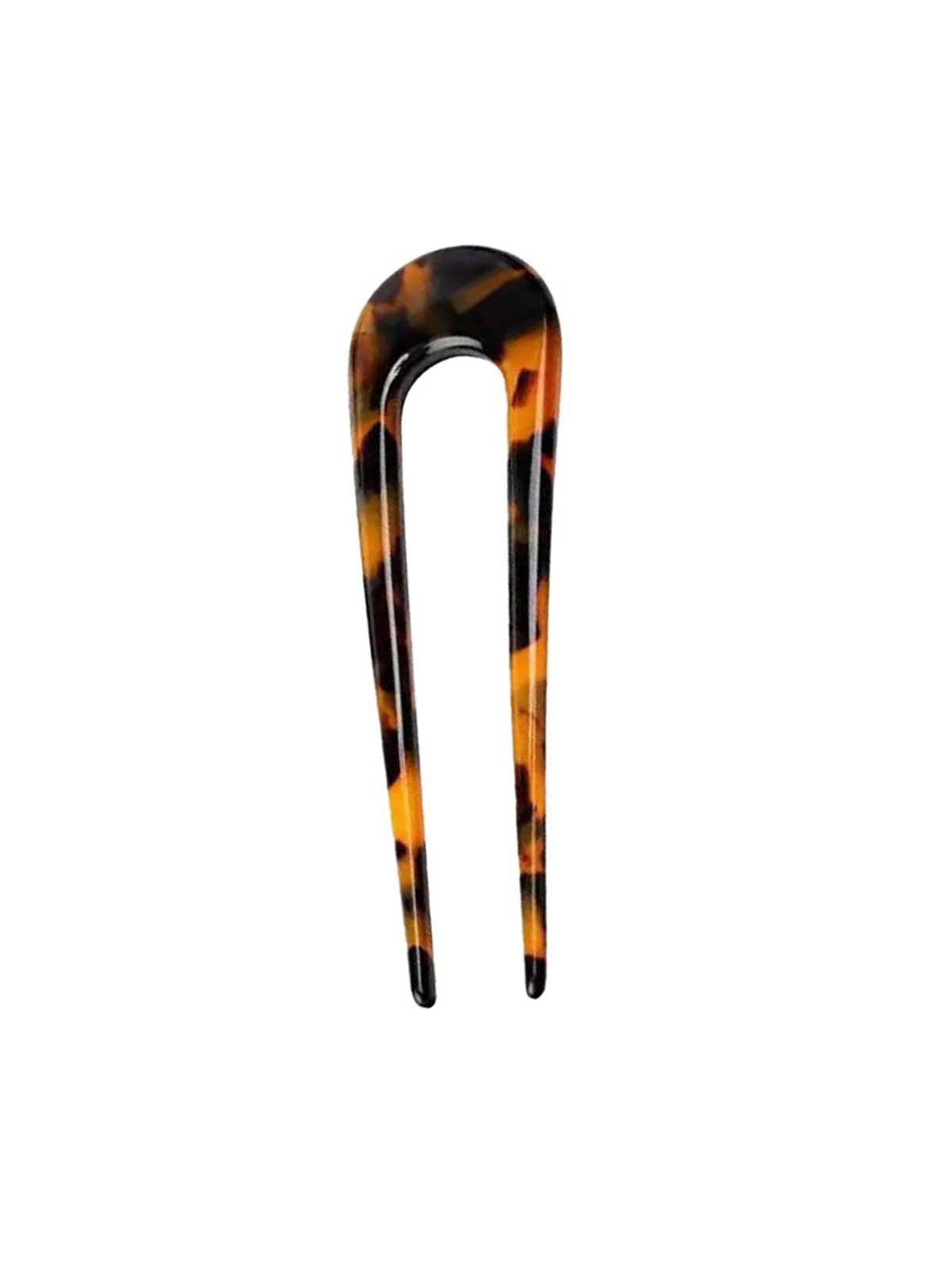 Haarnadel - Brauner Leopard