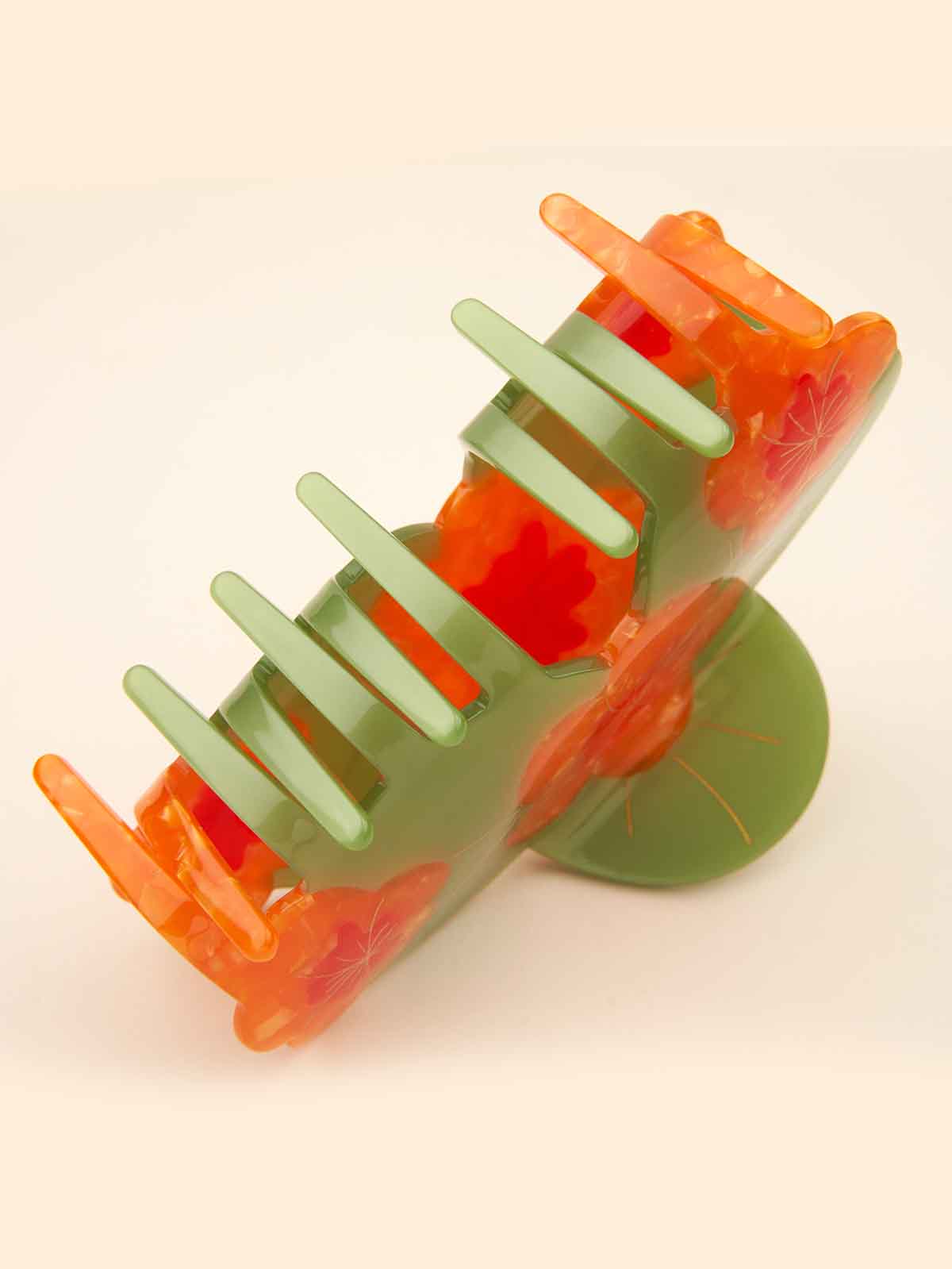 Alternative Ansicht der Haarschnitte – Pappel orange Blumen