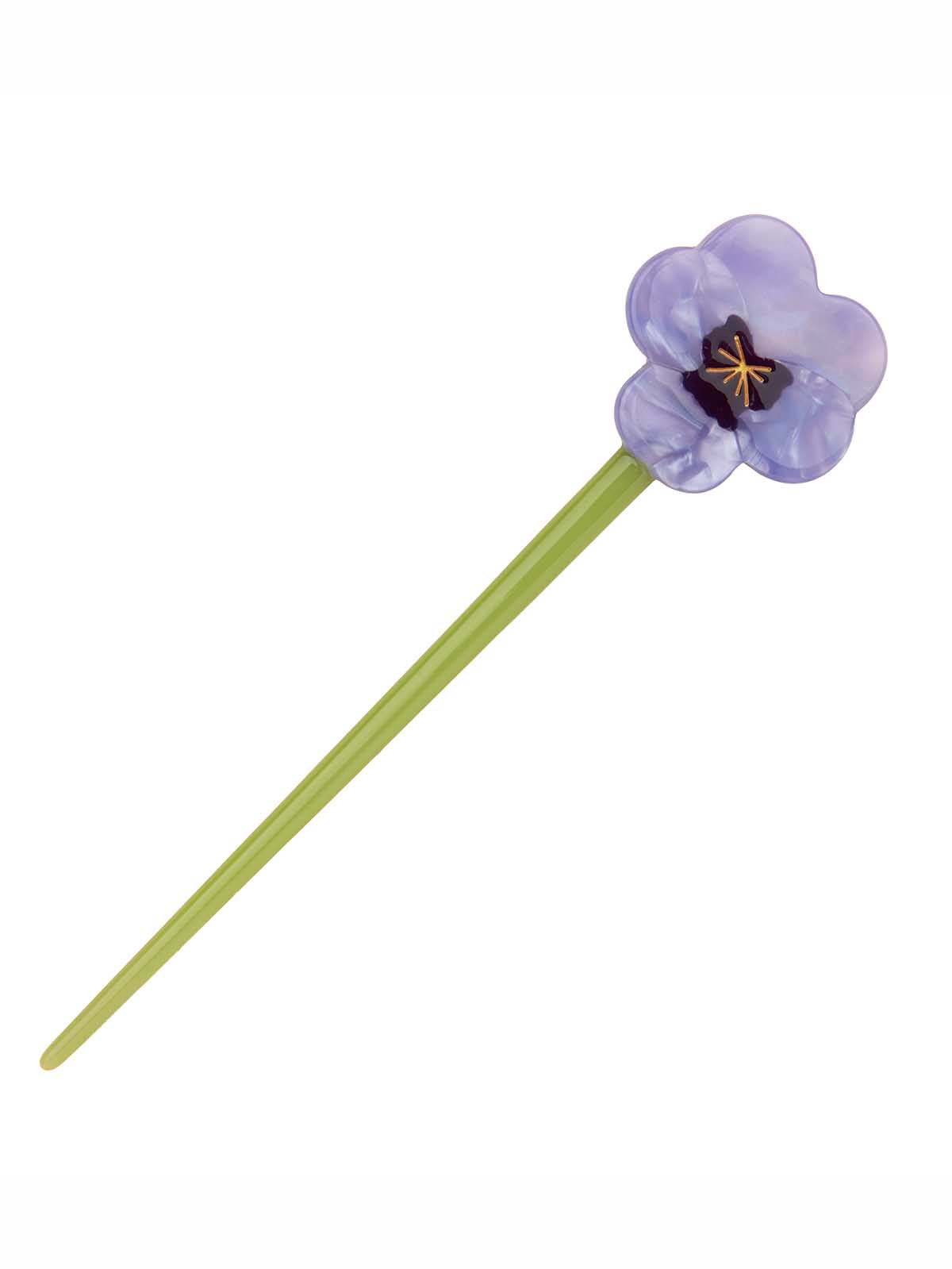 Haarnadel – Stiefmutter Blume – Bild 5