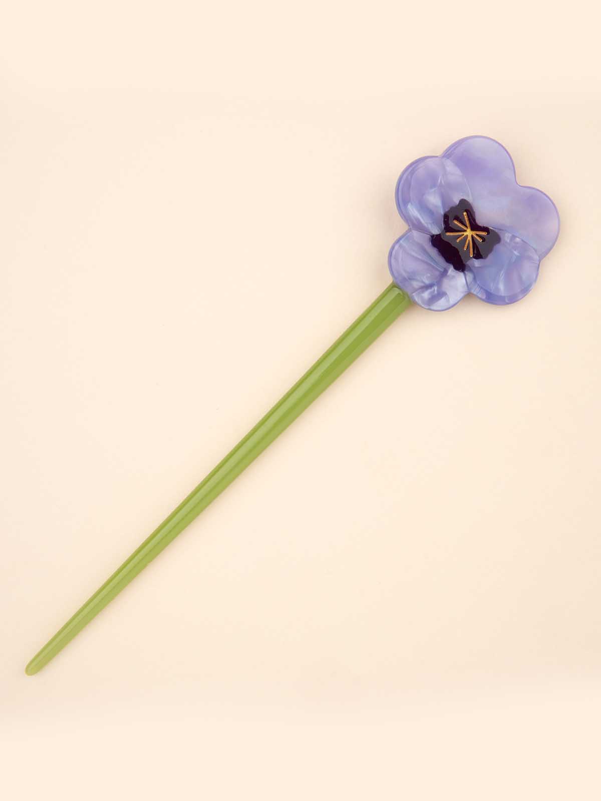 Haarnadel – Stiefmutter Blume