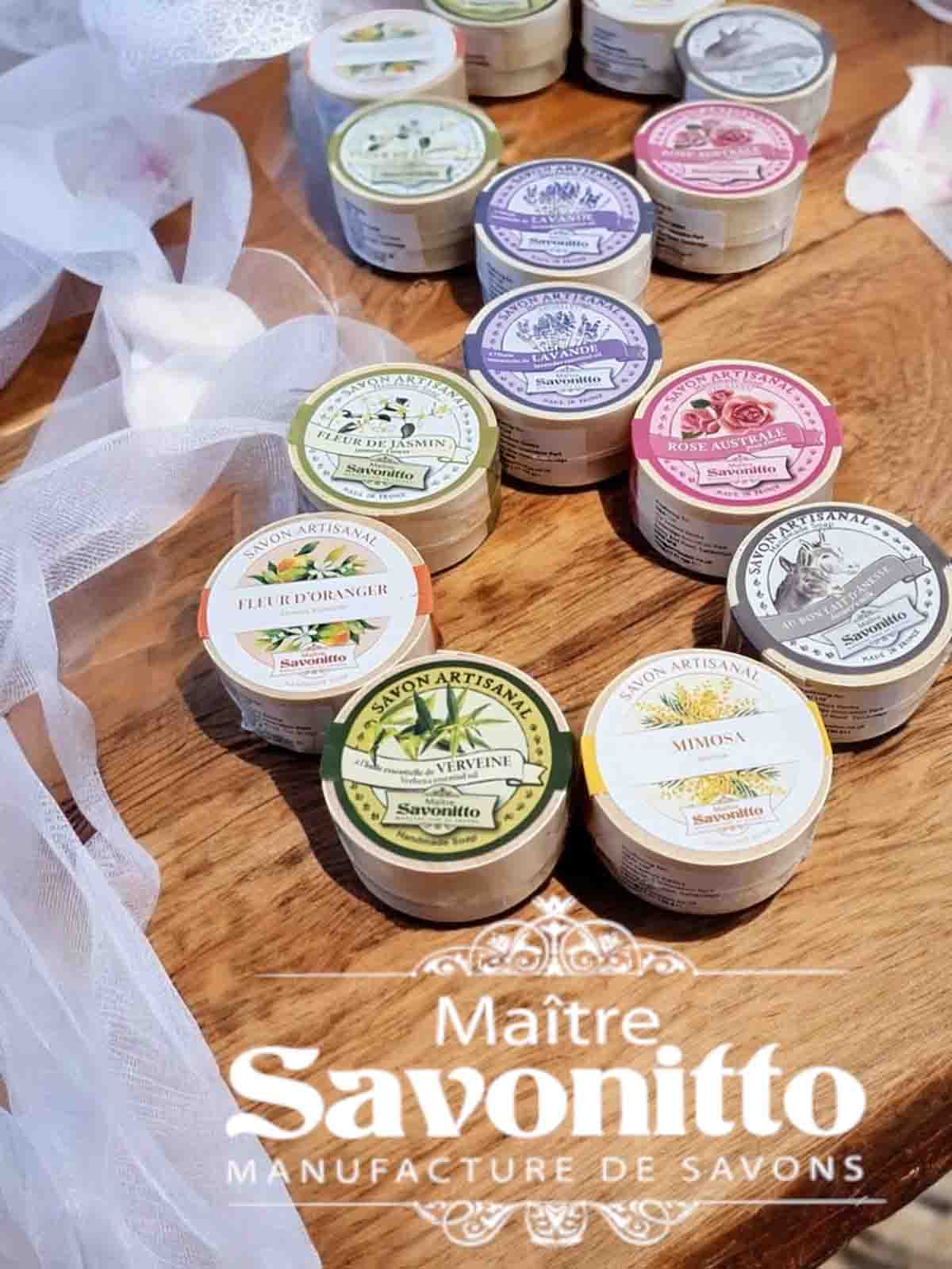 Seife in Holzkiste - Safran, Bergamotte & Ceder - Foto 3