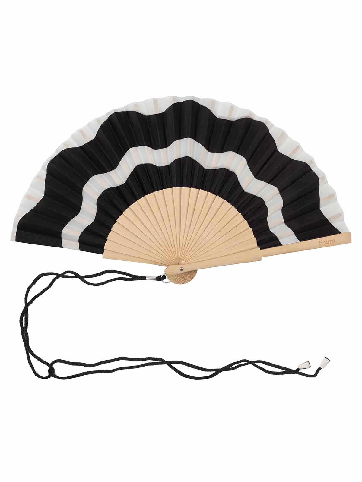 Fan - Weiße und schwarze Wellen
