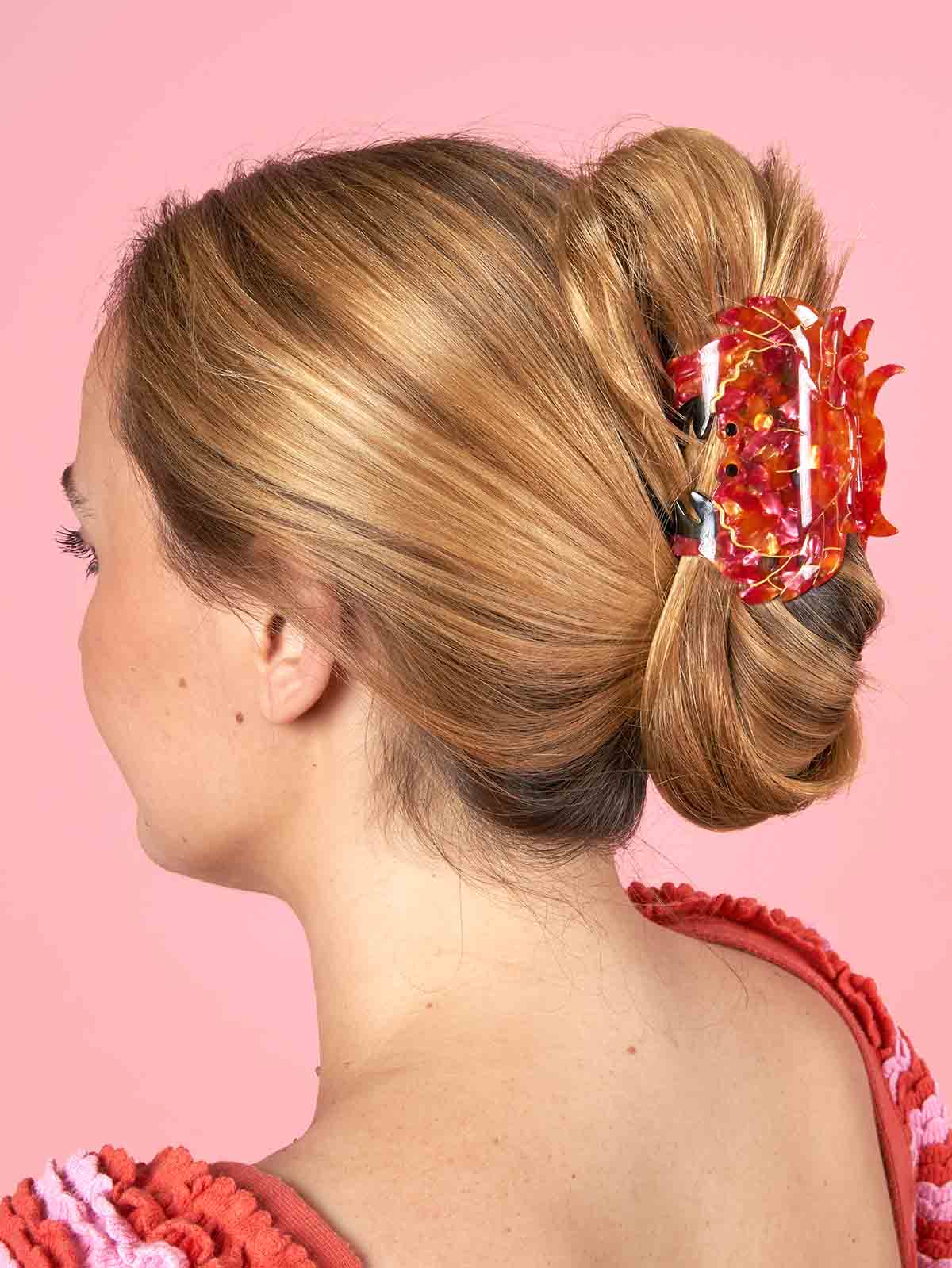 Alternative Ansicht von Haarclip - Rote Krabbe