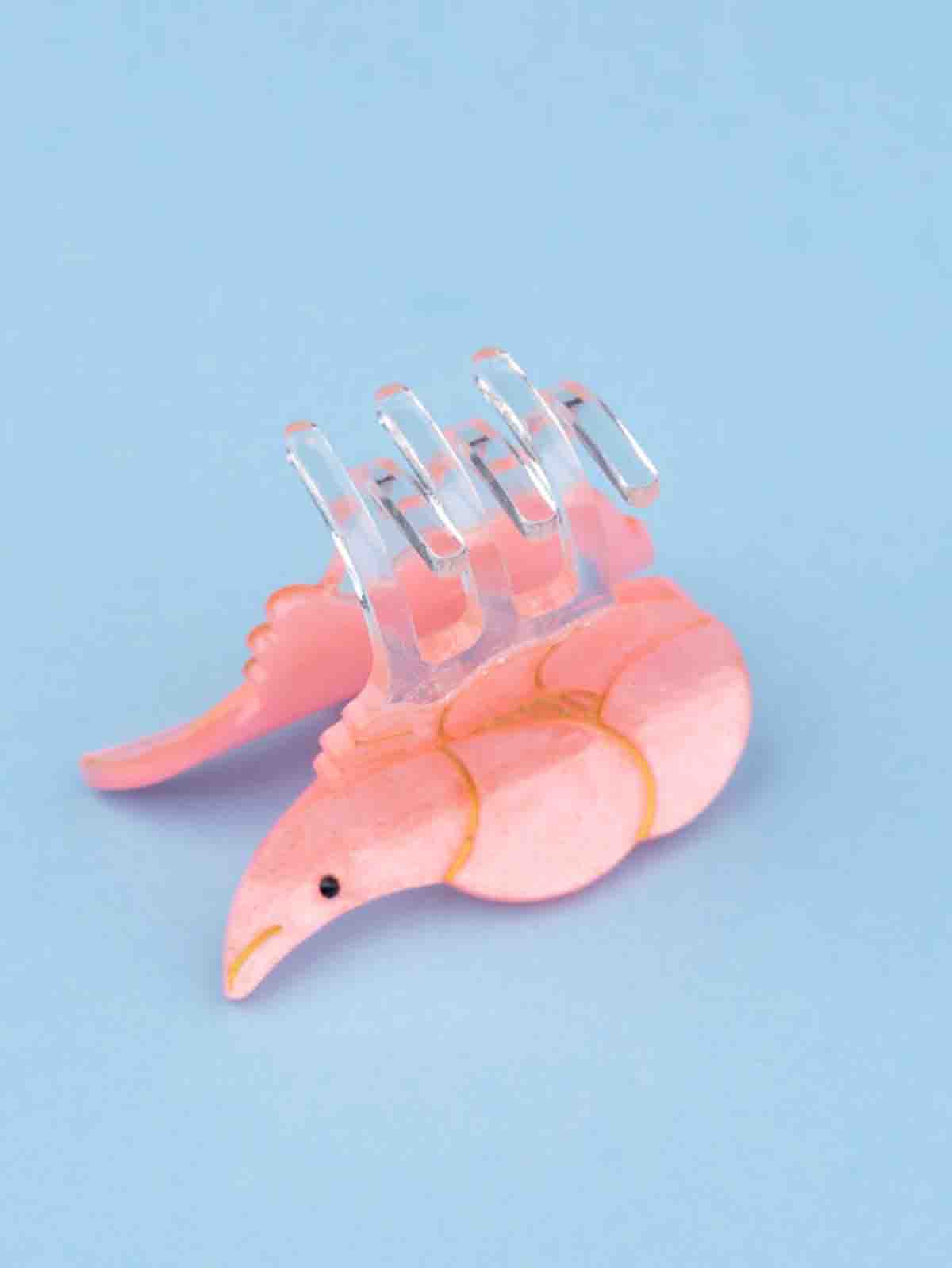 Alternative Ansicht von Mini Haarclip - Pink Shrimp