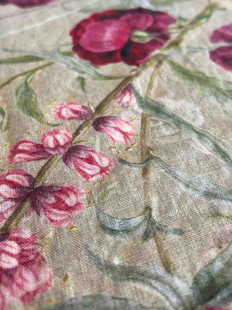 Tischdecke aus Leinen & quot;Pink Blumengarten & quot; - Wählen - Bild 2