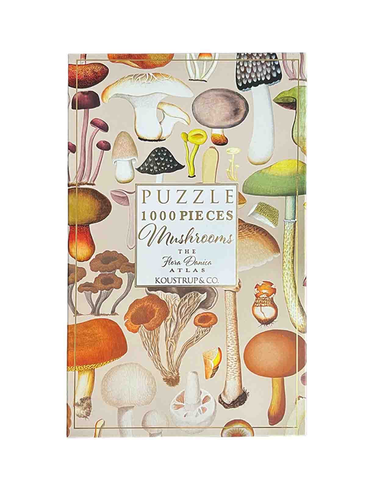 Puzzle Spiel 1000 Stücke - Pilze