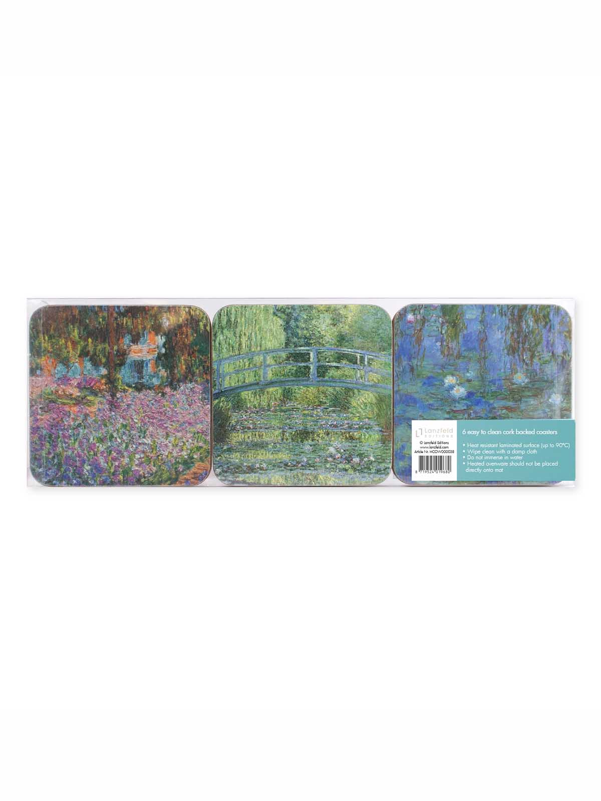 Untersetzer (6 Stück) - Claude Monet