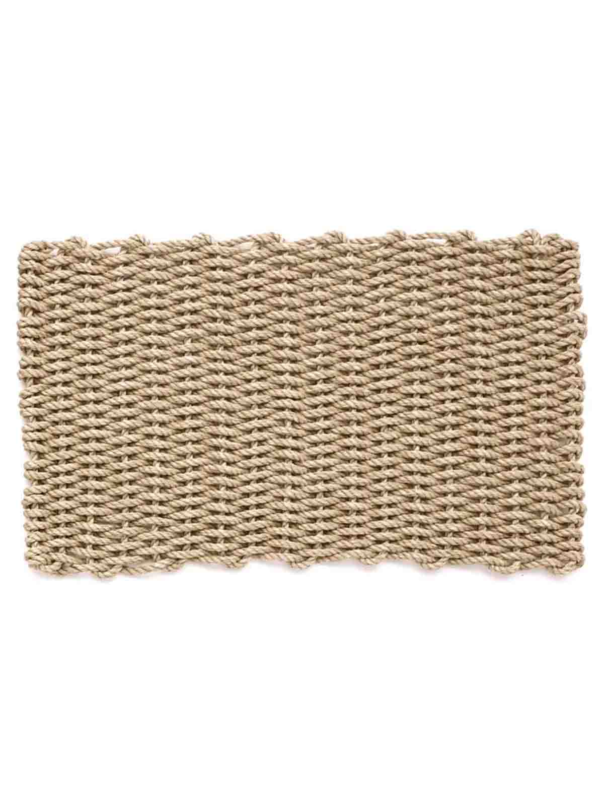 Alternative Ansicht der Outdoor-Tormatte 45x75 cm - Leichter Sand in verknotetem Seil