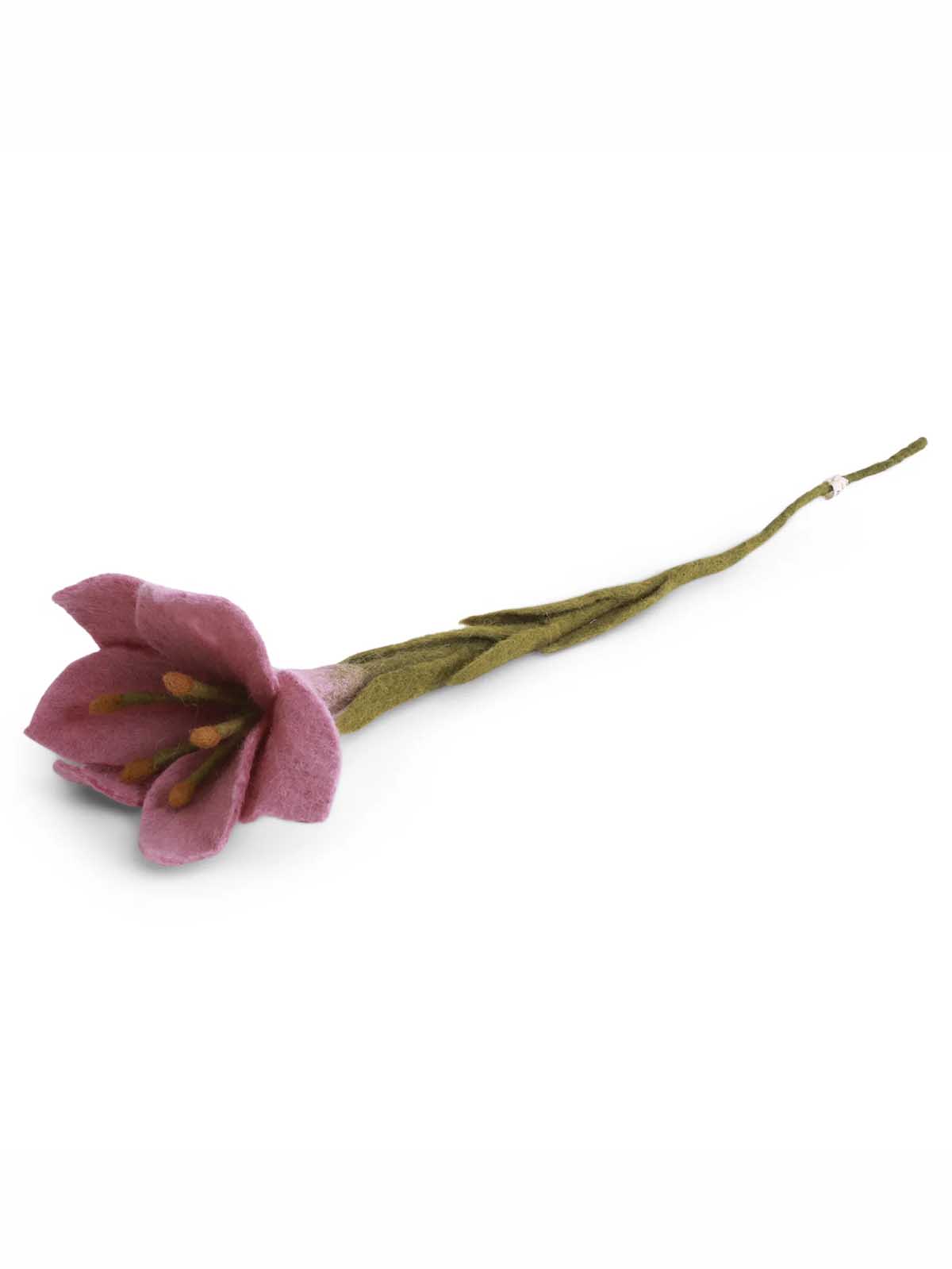 Filz Blume Trompete Lilie (47 cm) - Rosa