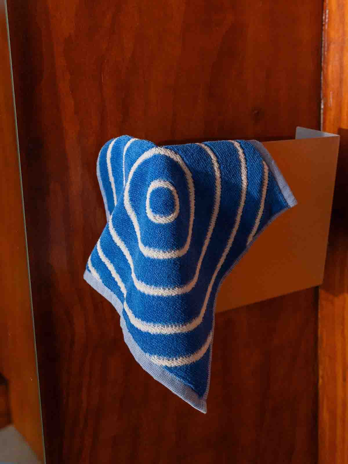 Alternative Ansicht von Handtuch - Blau und Gelb