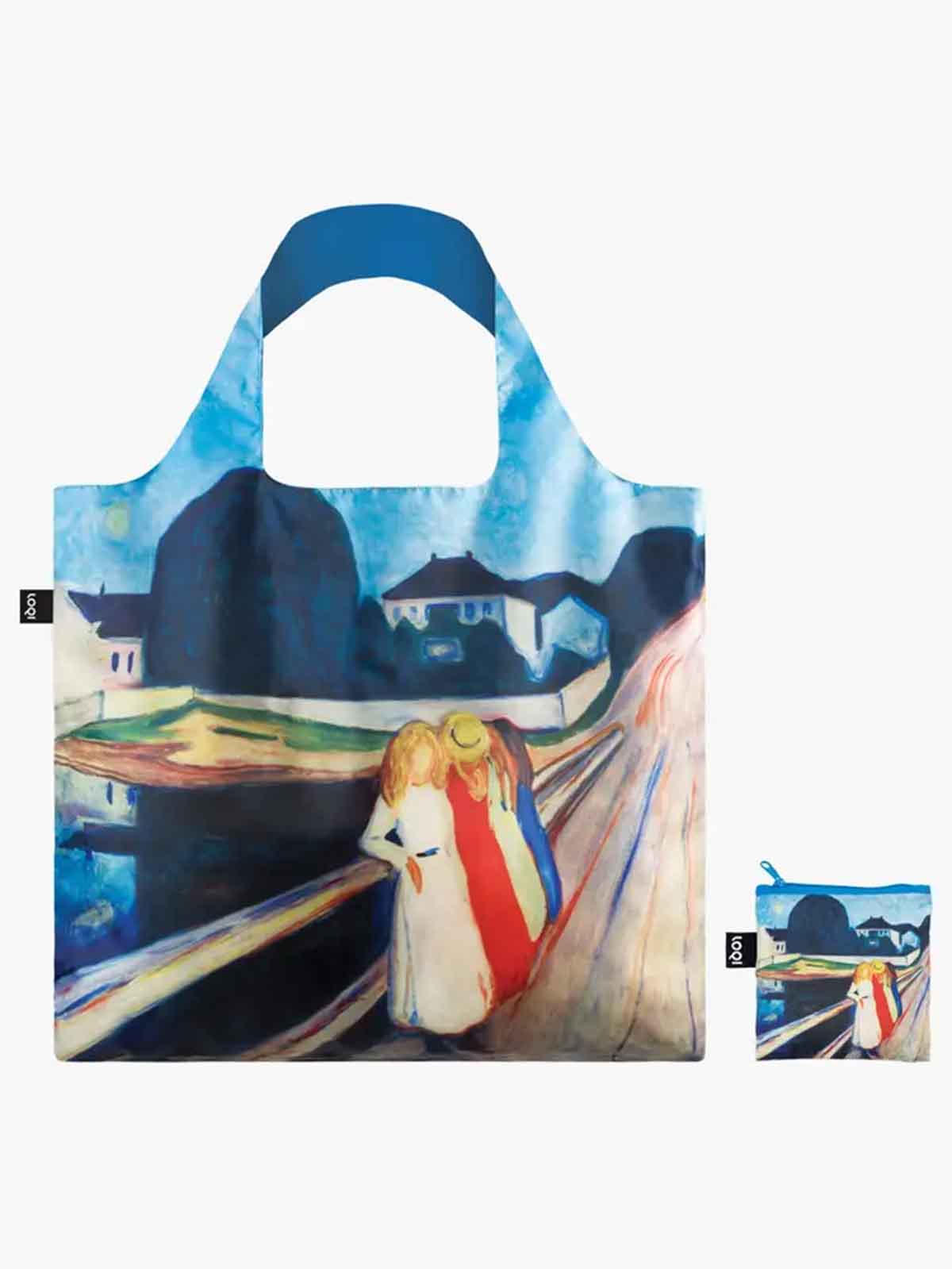 Shopping-Netzwerk - Vier Mädchen auf der Brücke von "Edvard Munch"
