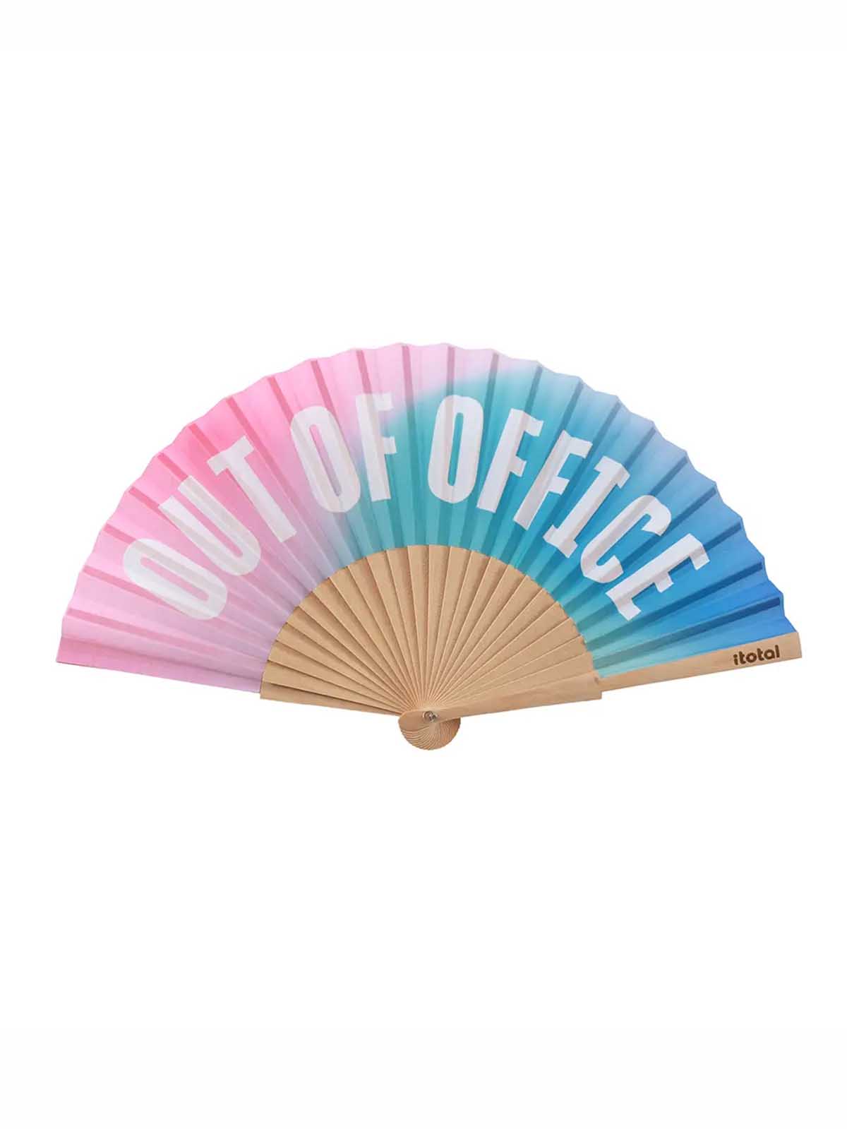 Fan - Rosa/Türkis 