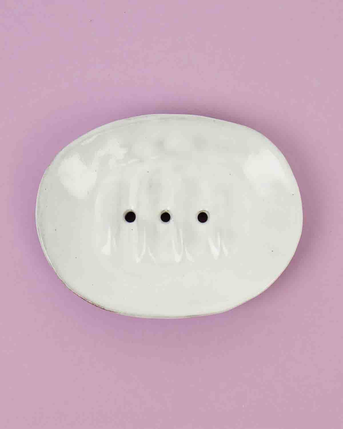 Alternative Ansicht von Seifenbehälter oval - Off-white