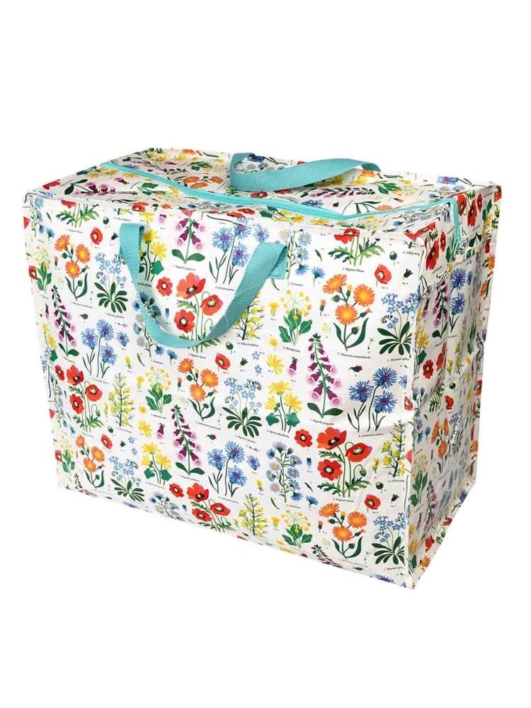 Jumbo Aufbewahrungsbeutel 78 Liter - Wilde Blumen - Bild 2