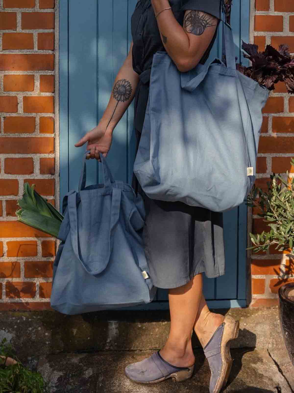 Alternative Ansicht von CanvasTM Tote Bag (40 x 37 cm) - Dusty blue