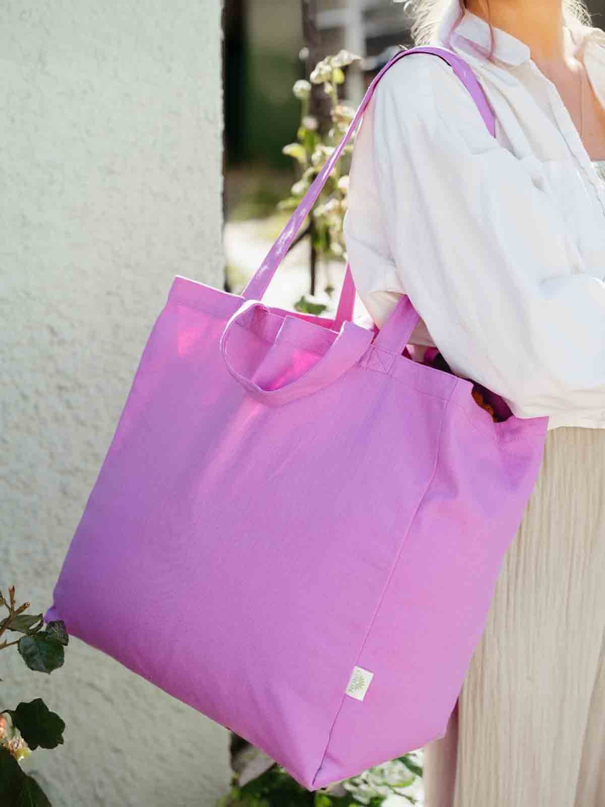 Alternative Ansicht von Canvas & quot;Totebag& quot; (40 x 37 cm) - Lila
