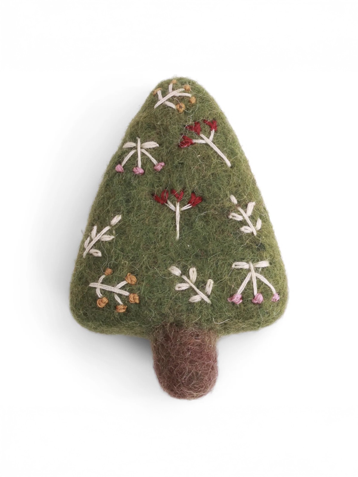 Gry & Sif - Weihnachtsbaum mit Stickerei