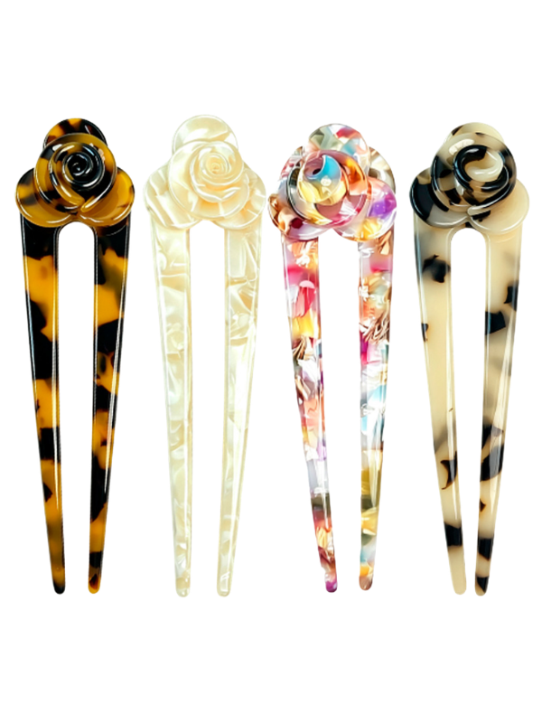 Haarnadeln;Blumen &Zitat;