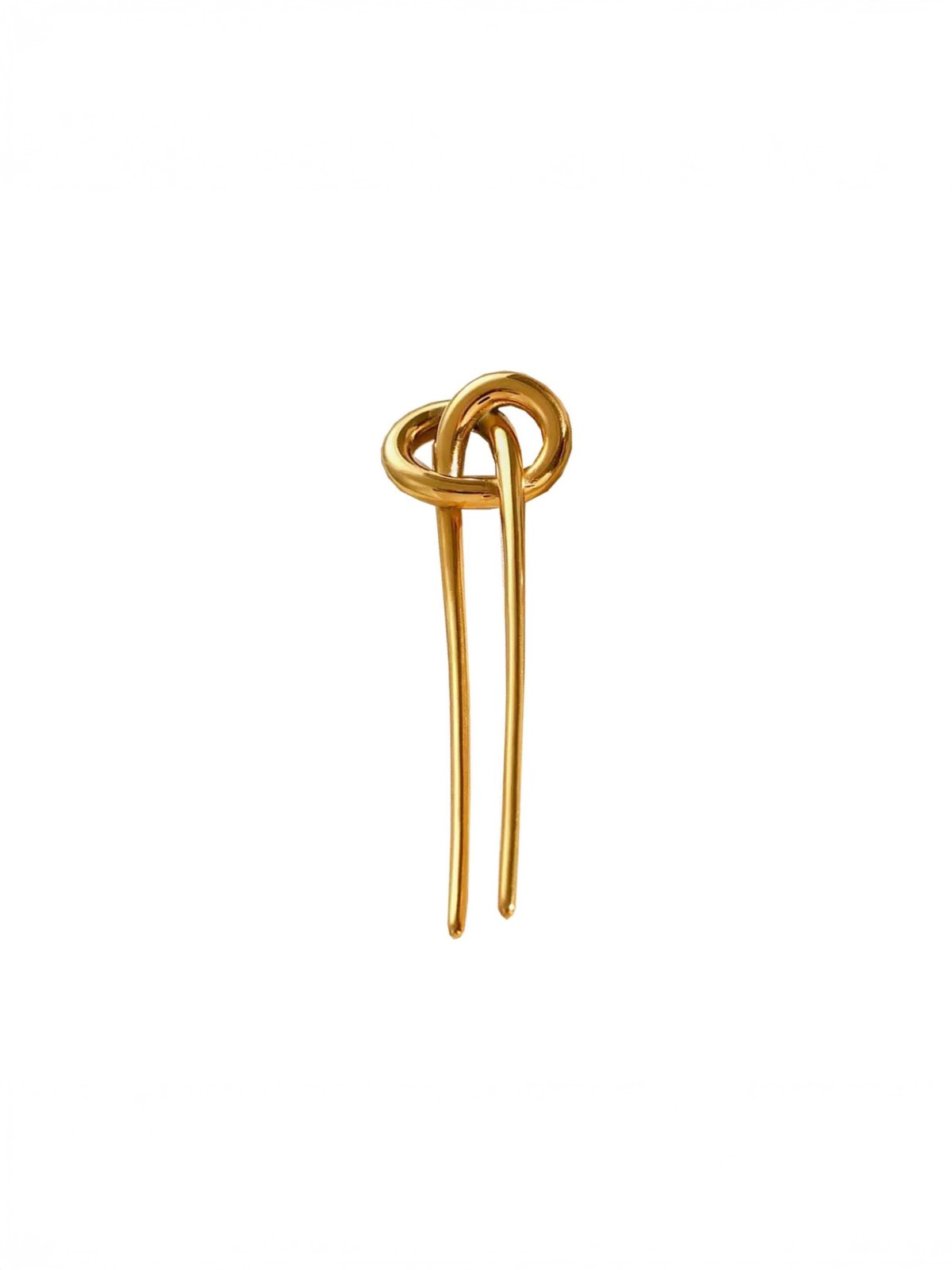 Hairpin & quot;Knot& quot; - Gold