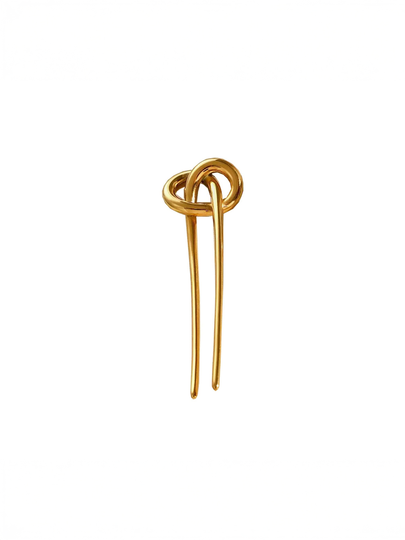 Hairpin & quot;Knot& quot; - Gold