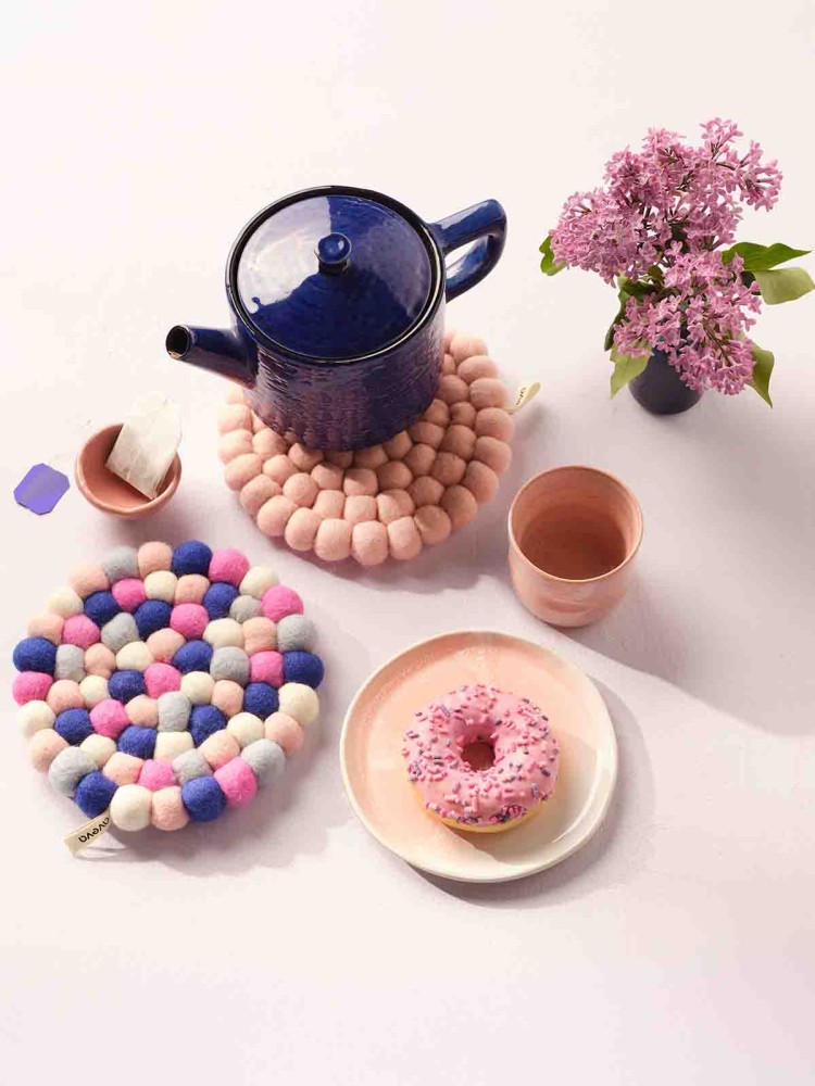 Runde Filz Tischdecken - Sakura - Bild 2