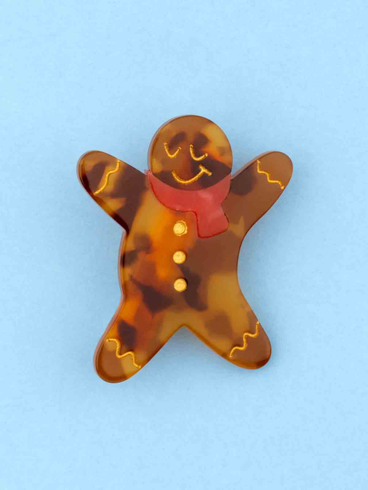 Hairclip - Pfefferkuchen Mann