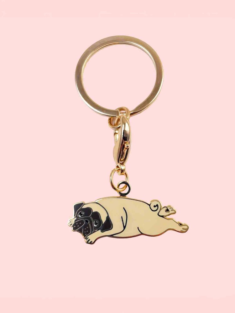 Schlüsselanhänger - Pug