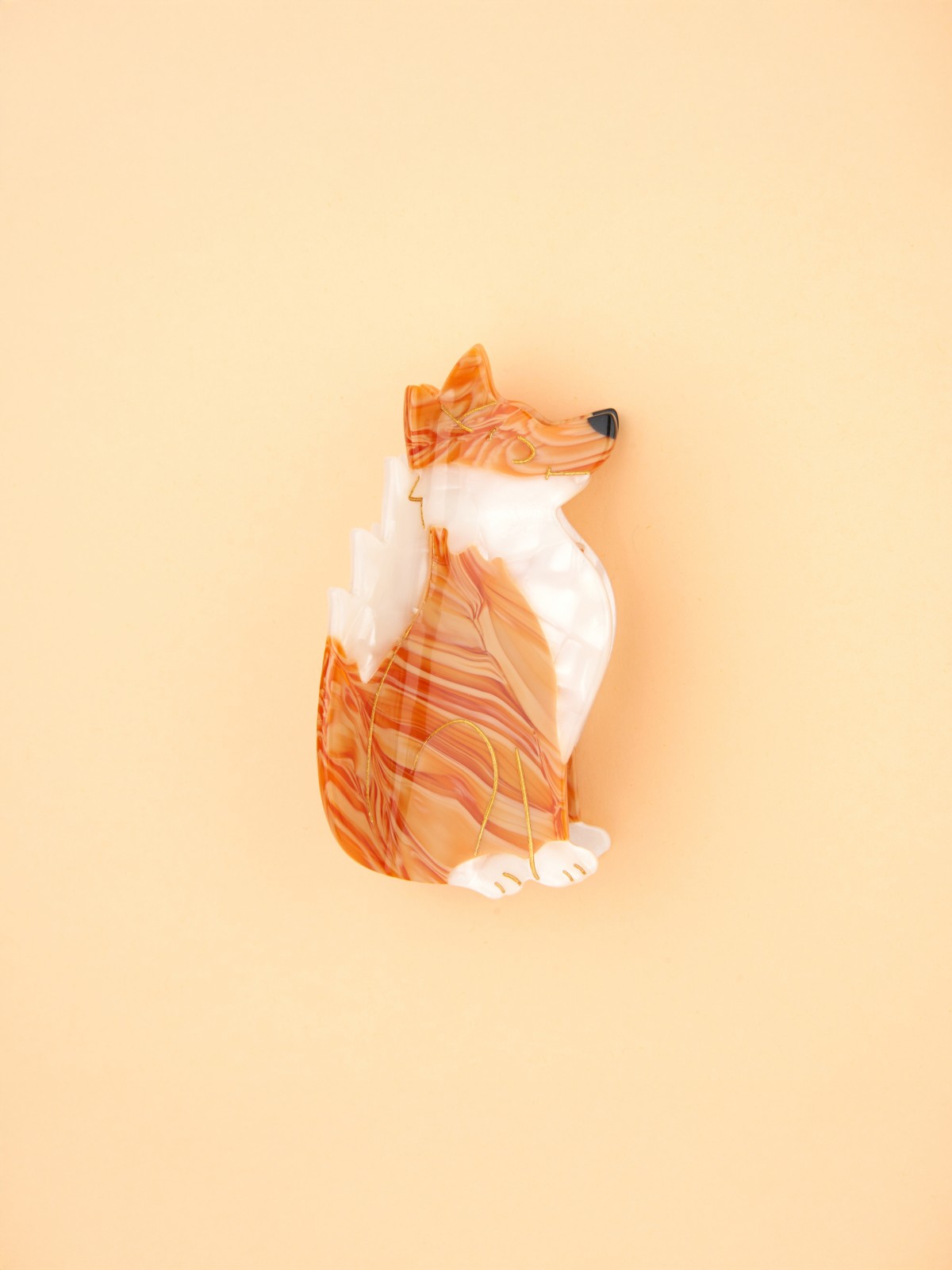 Haarclip – Fuchs
