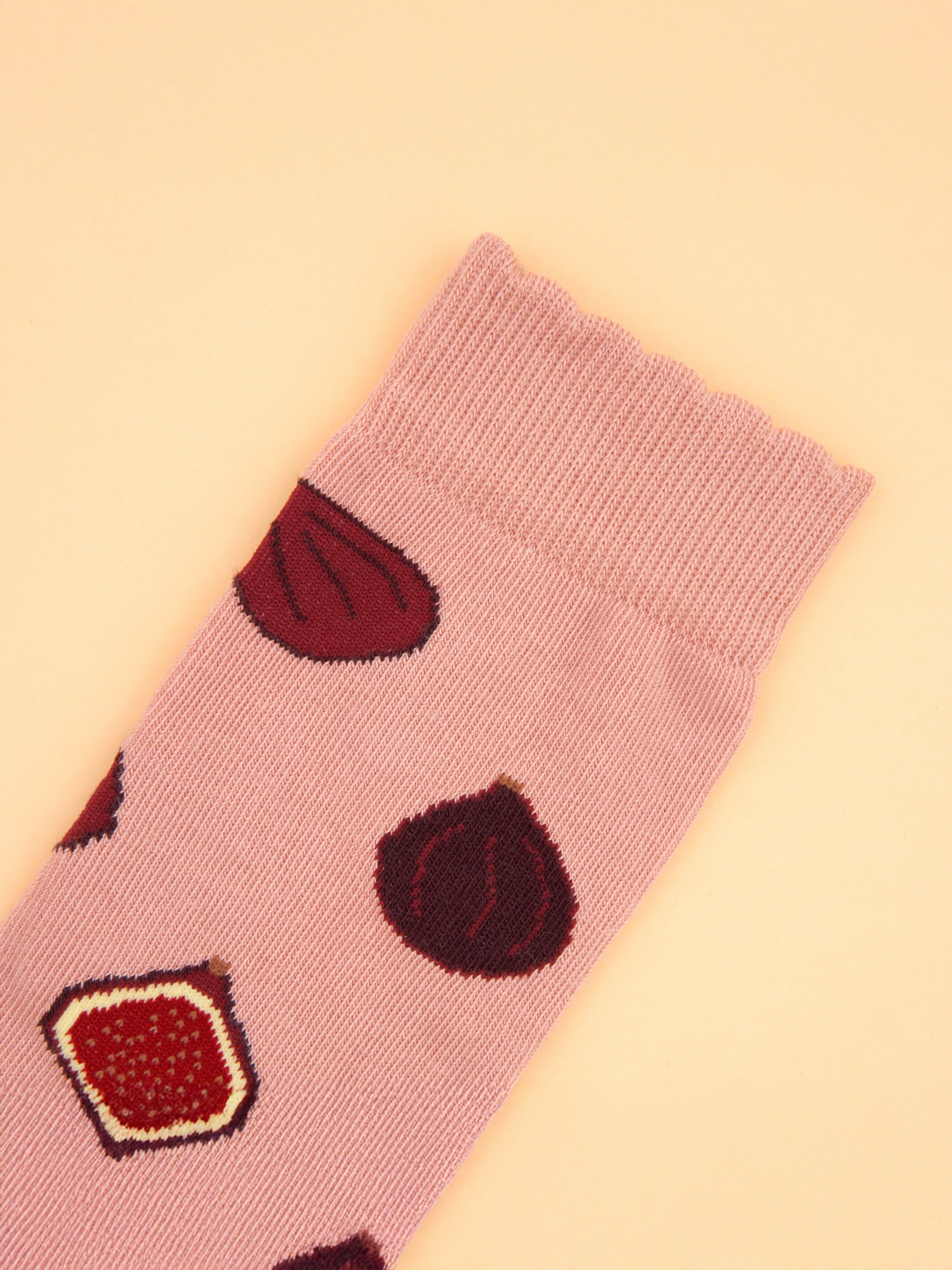 Strümpfe - Rosa mit Feigen - Bild 5