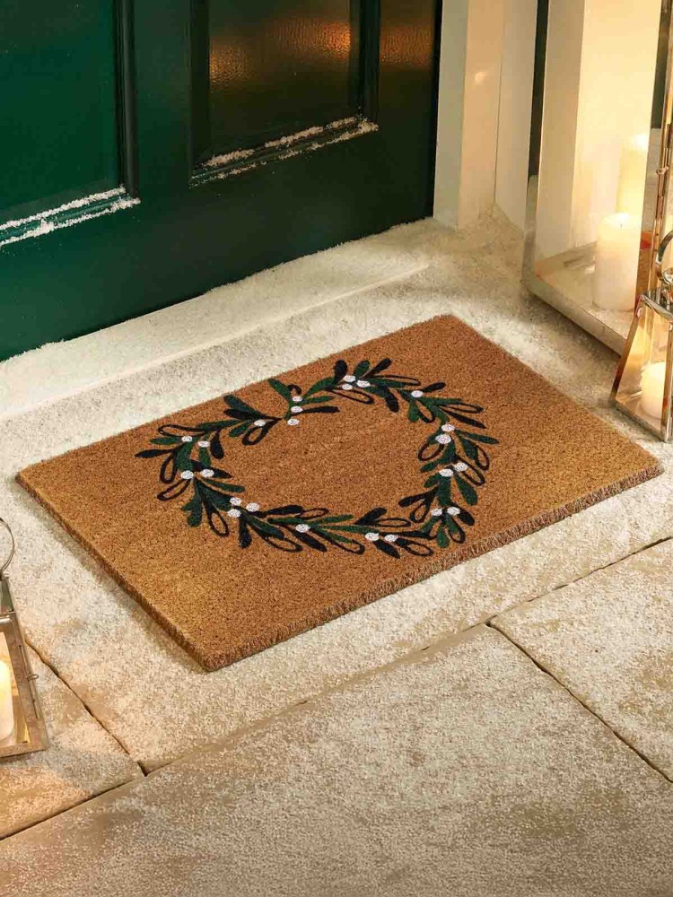 Fußmatte 43 x 73 cm - Mistletoe Herz