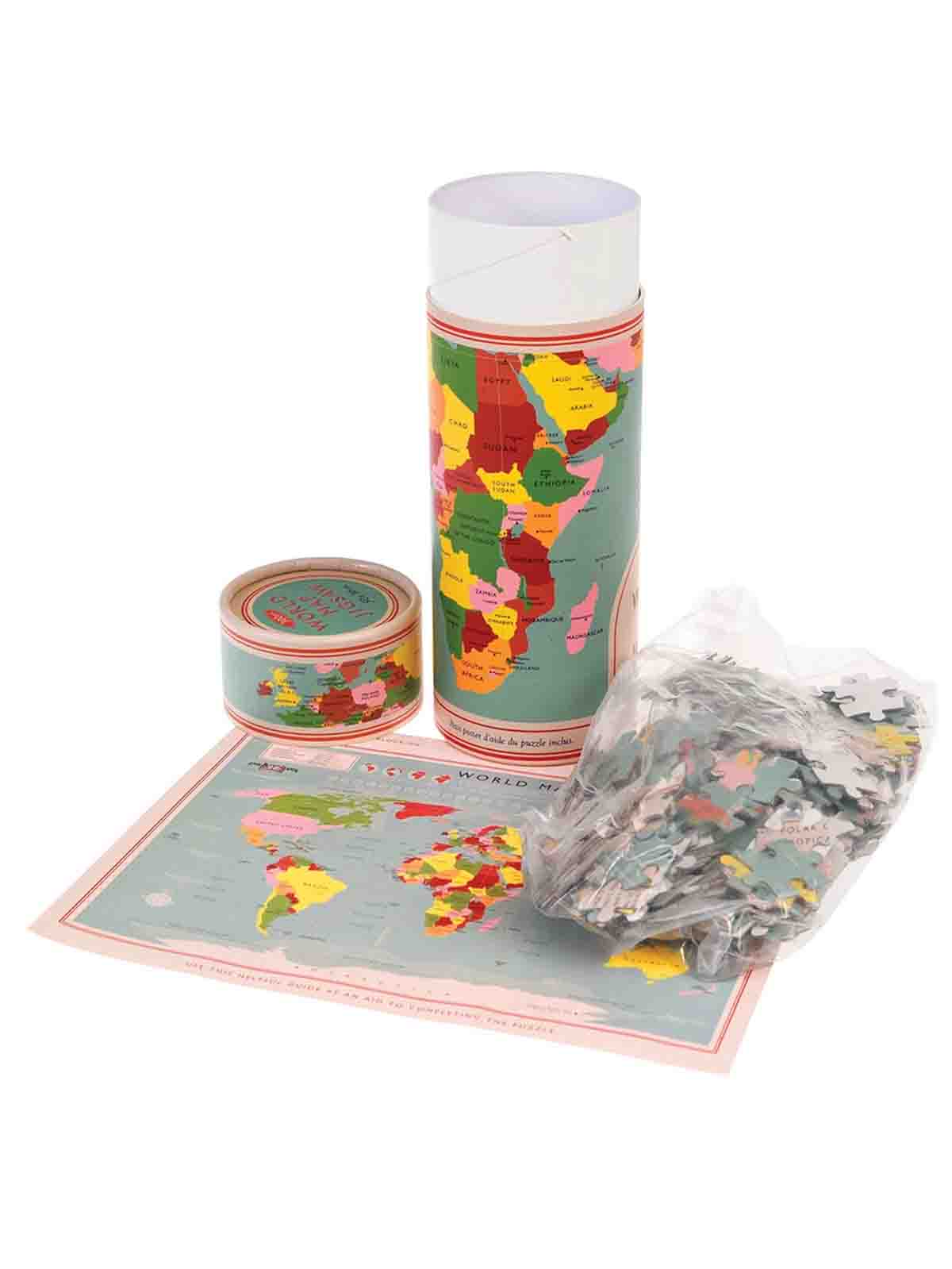 Puzzle-Spiel 300 Stück - Weltkarten