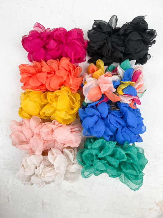 Haarclip Blume 