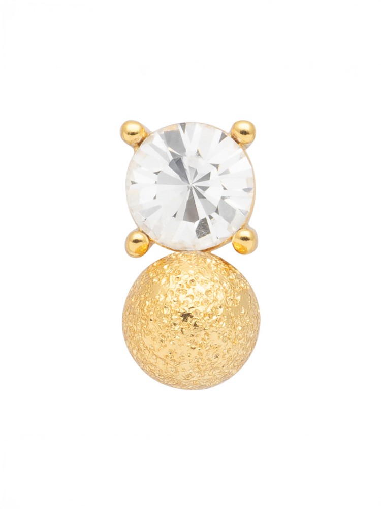 Ohrringe - "Diamantenauge " - Gold