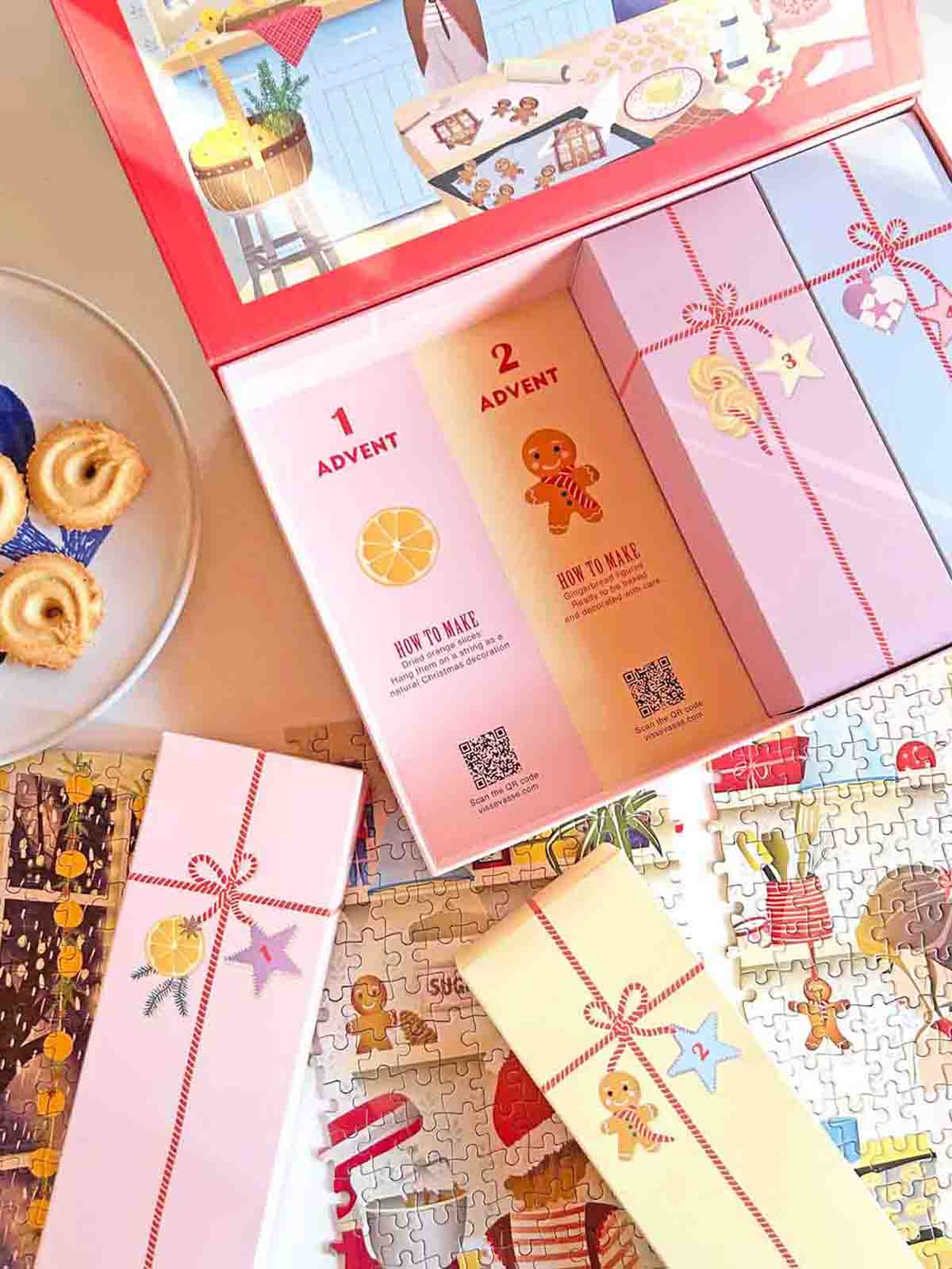 Puzzle Adventskalender 1000 Stück - Süße Weihnachten - Bild 7