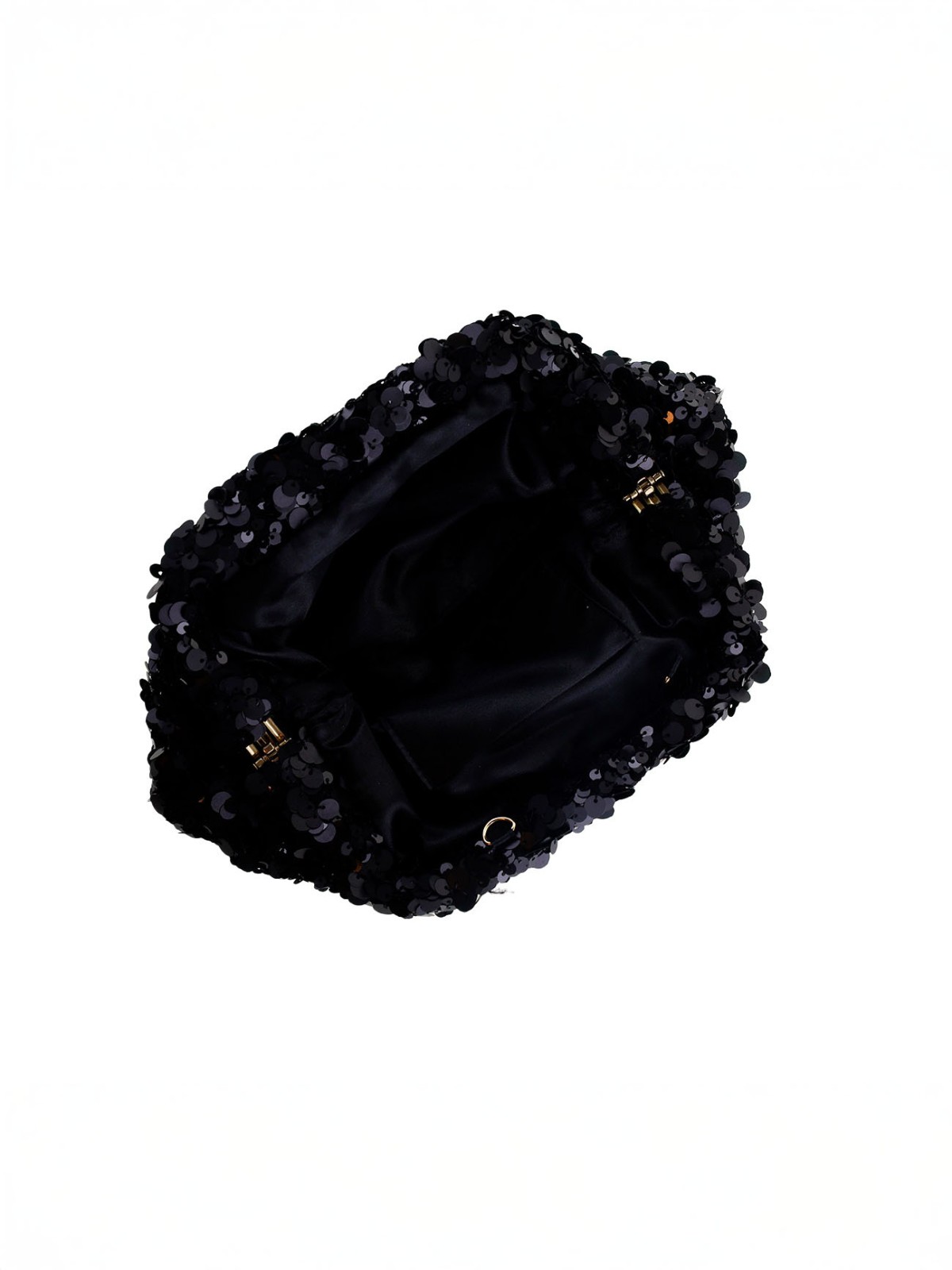 Alternative Ansicht von Clutch & quot;Thea& quot; - Pailletten schwarz