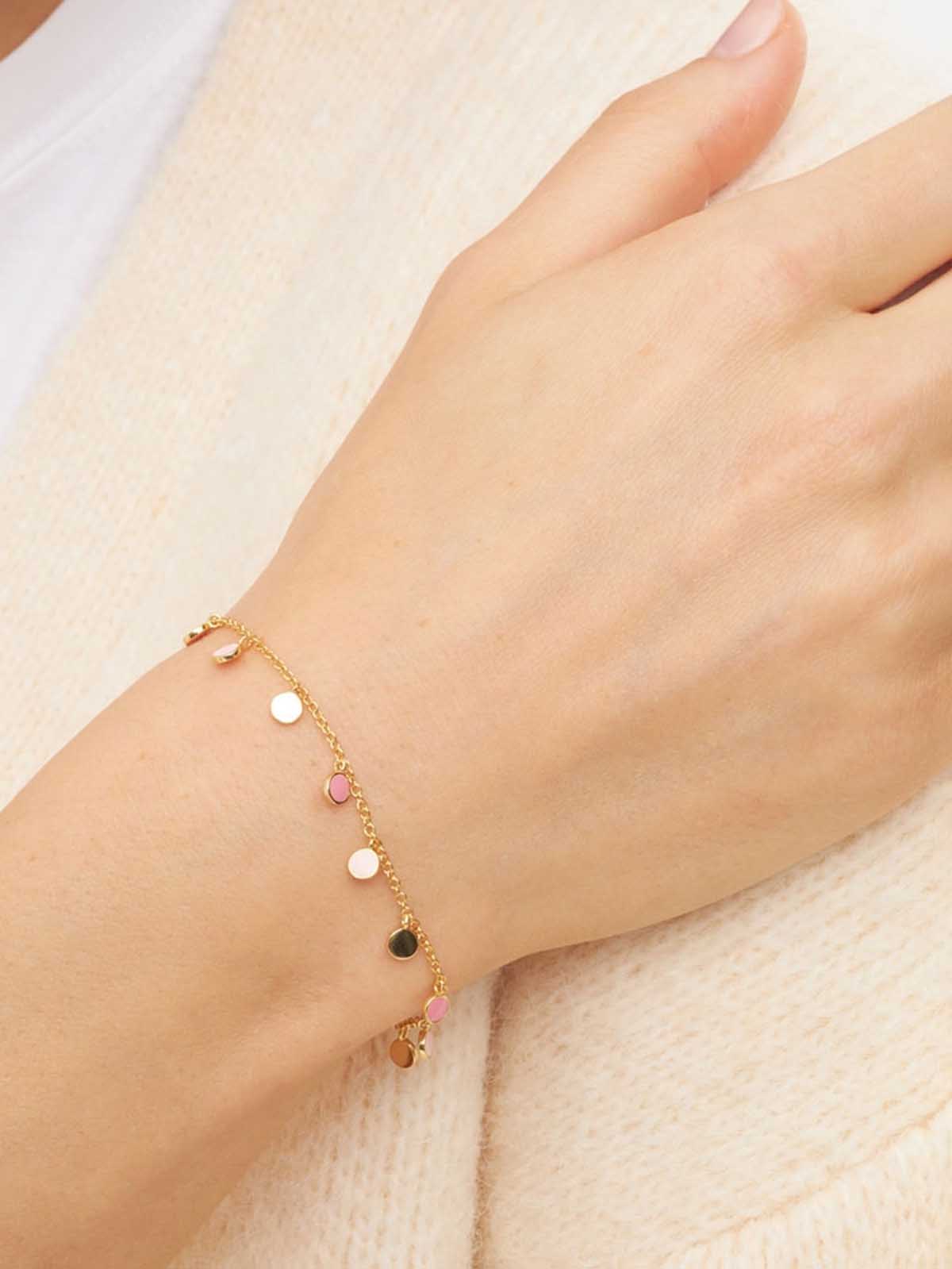 Alternative Ansicht von Boho Armband - Hellrosa