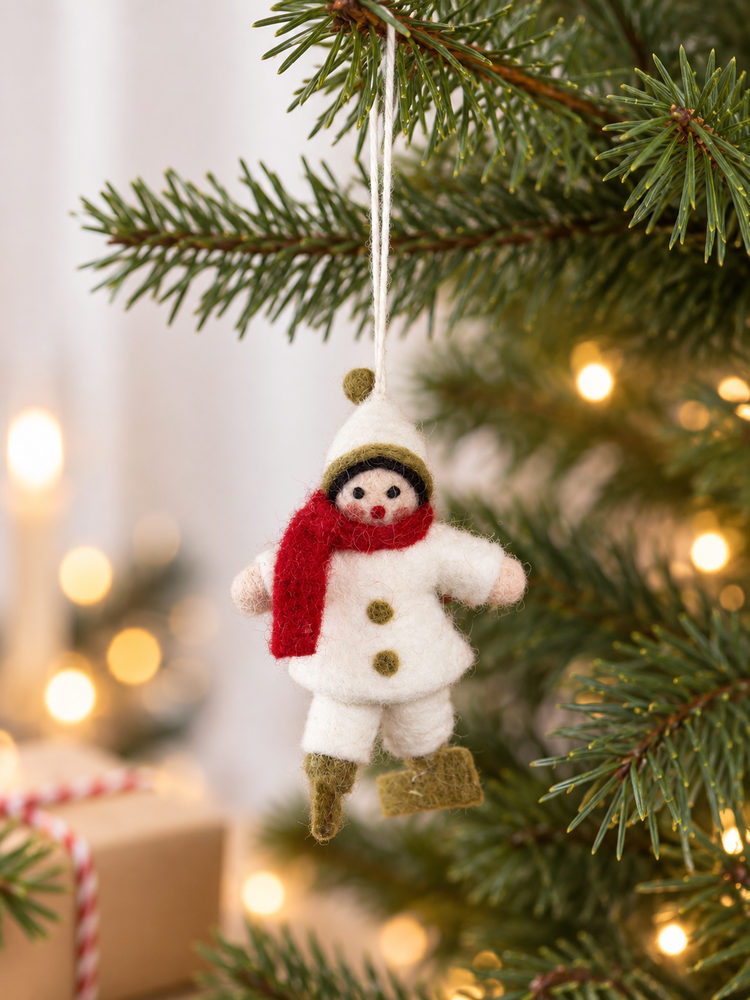 Filzen Engel & quot;Everest Schlittschuhe & quot;